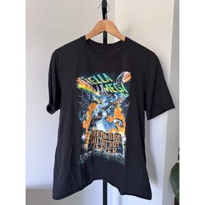 Hella Mega Tour Weezer Green Day Fallout Boy T Shirt Size Small